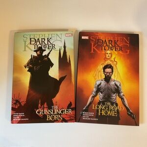🍎 Stephen King The Dark Tower Gunslinger Born 2007 Long Road Home 2008 Marvel HC